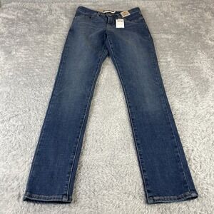 Levis 311 Shaping Skinny Jeans Womens 26 Blue Denim Med Wash Stretch NWT